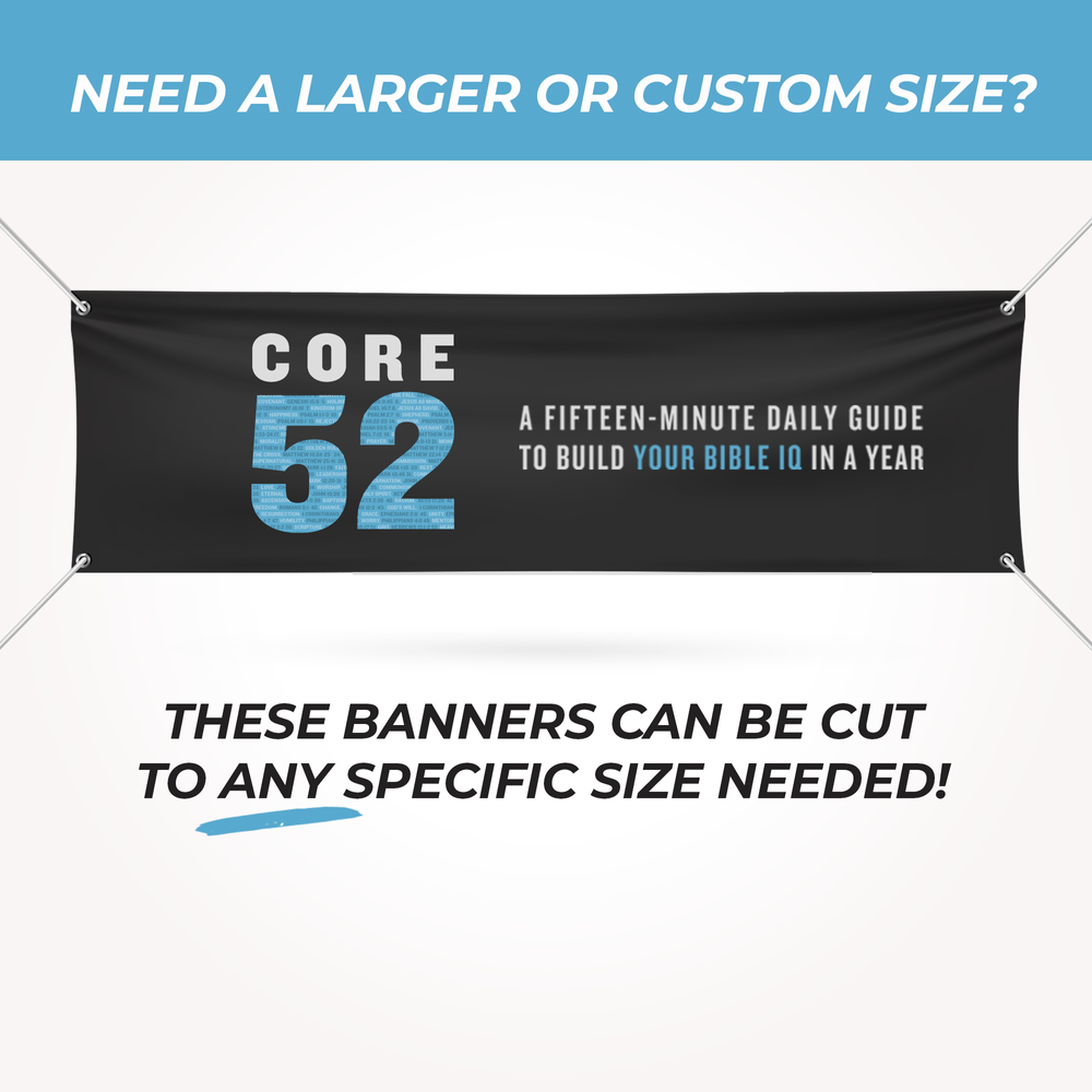 Vinyl Banners - Indoor/Outdoor & Waterproof — Core52.Tools